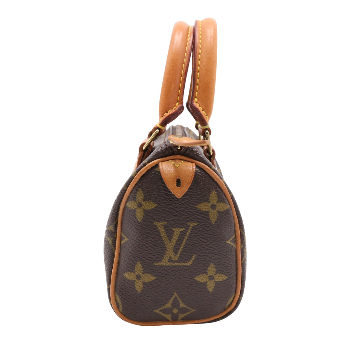 Monogram Mini Speedy M41534 Satchel/Top Handle Bag Brown
