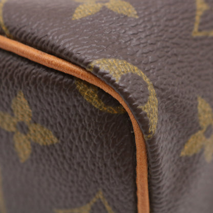 Monogram Mini Speedy M41534 Satchel/Top Handle Bag Brown