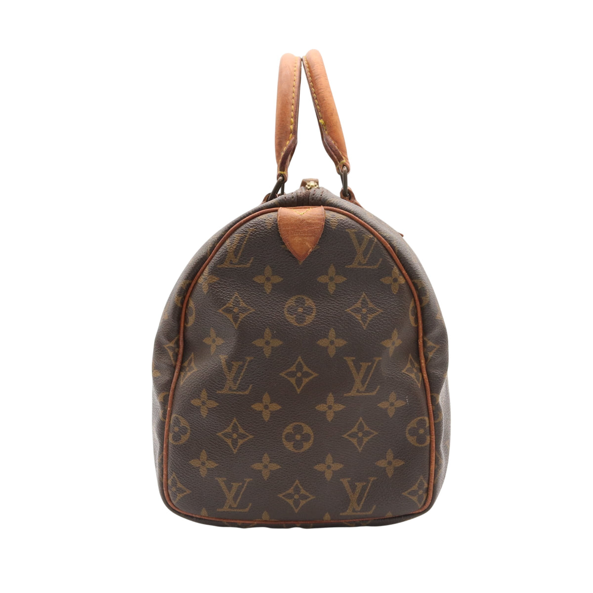 Monogram Speedy 30 M41108 Satchel/Top Handle Bag Brown