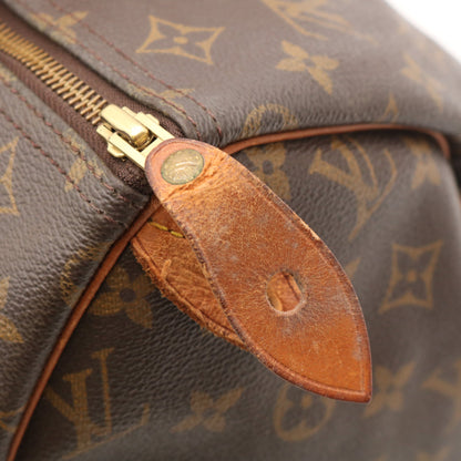 Monogram Speedy 30 M41108 Satchel/Top Handle Bag Brown