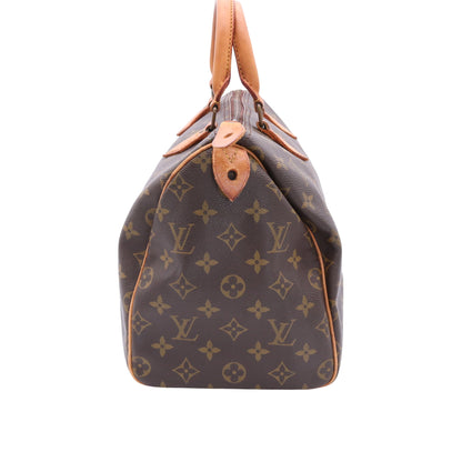 Monogram Speedy 30 M41526 Satchel/Top Handle Bag Brown