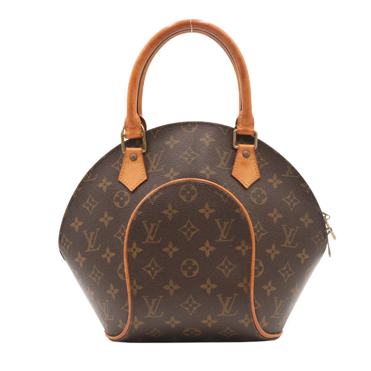 Monogram Ellipse PM M51127 Satchel/Top Handle Bag Brown
