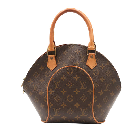 Monogram Ellipse PM M51127 Satchel/Top Handle Bag Brown