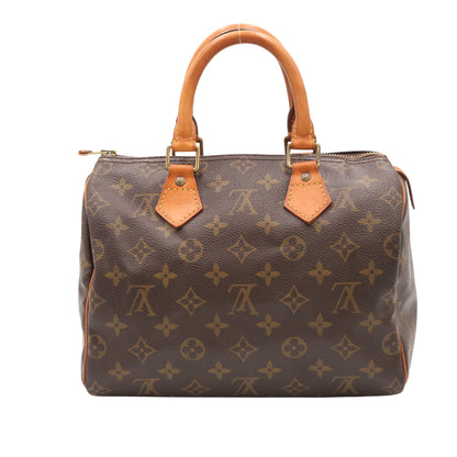 Monogram Speedy 25 M41528 Satchel/Top Handle Bag Brown