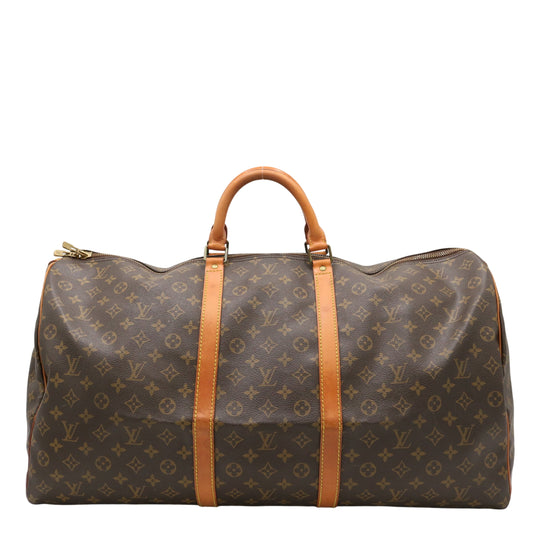 Monogram Keepall 60 M41422 Duffle Brown