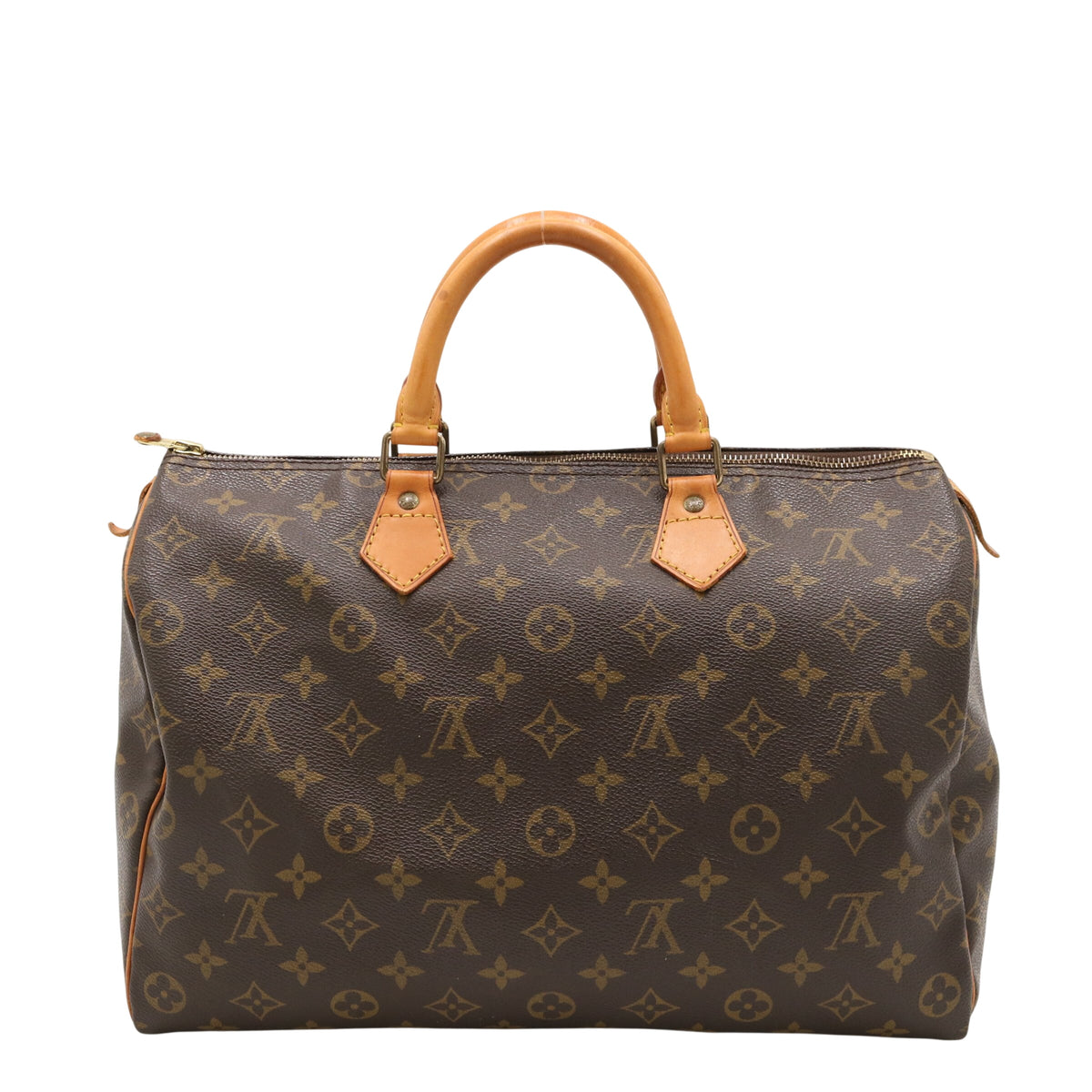 Monogram Speedy 35 M41524 Satchel/Top Handle Bag Brown