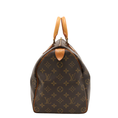 Monogram Speedy 35 M41524 Satchel/Top Handle Bag Brown