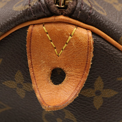 Monogram Speedy 35 M41524 Satchel/Top Handle Bag Brown
