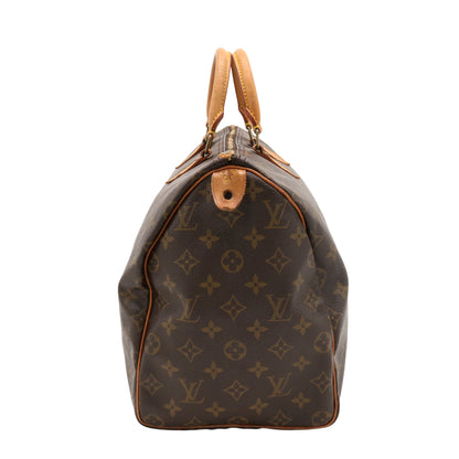Monogram Speedy 35 M41107 Satchel/Top Handle Bag Brown
