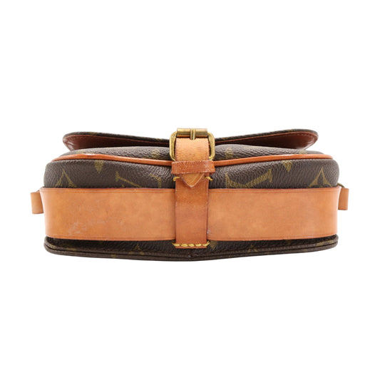 Monogram Mini Cartouchiere M51254 Crossbody Brown