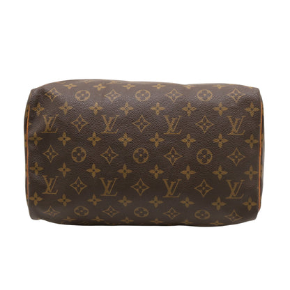 Monogram Speedy 30 M41526 Satchel/Top Handle Bag Brown