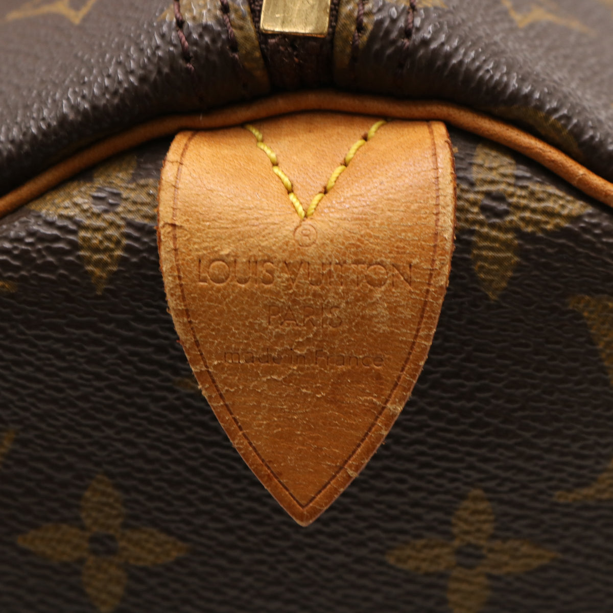 Monogram Speedy 30 M41526 Satchel/Top Handle Bag Brown