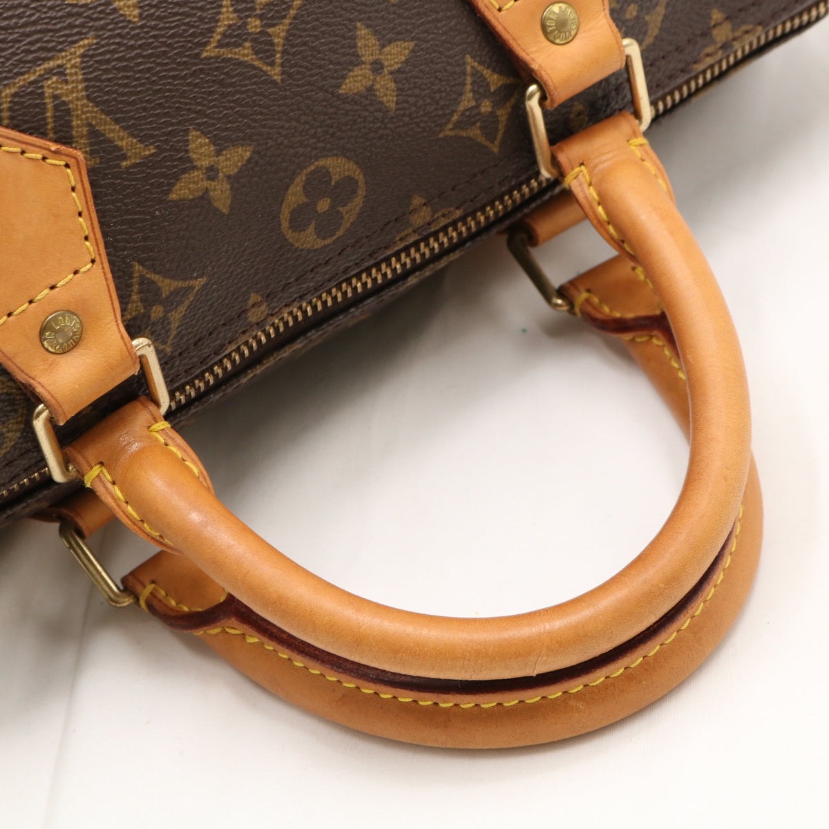 Monogram Speedy 30 M41526 Satchel/Top Handle Bag Brown