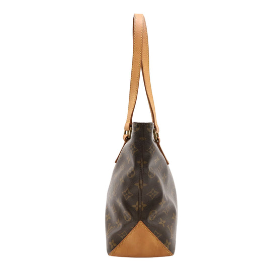 Monogram Cabas Piano M51148 Tote Brown
