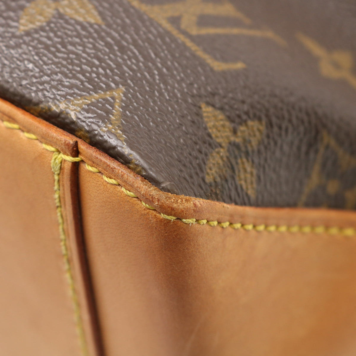 Monogram Cabas Piano M51148 Tote Brown