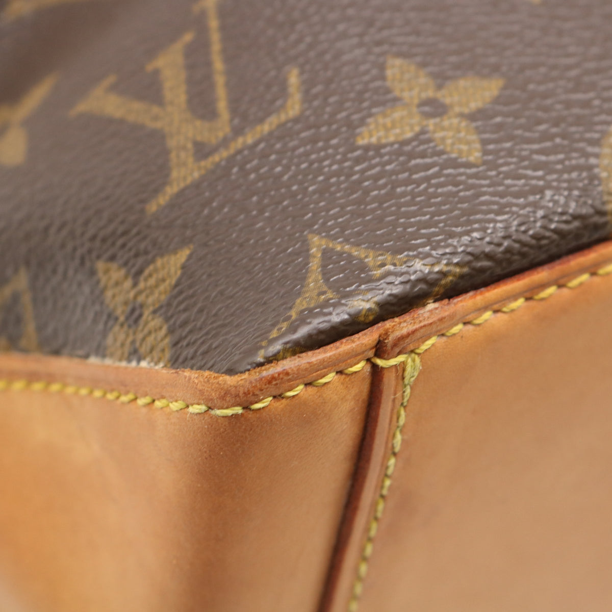Monogram Cabas Piano M51148 Tote Brown