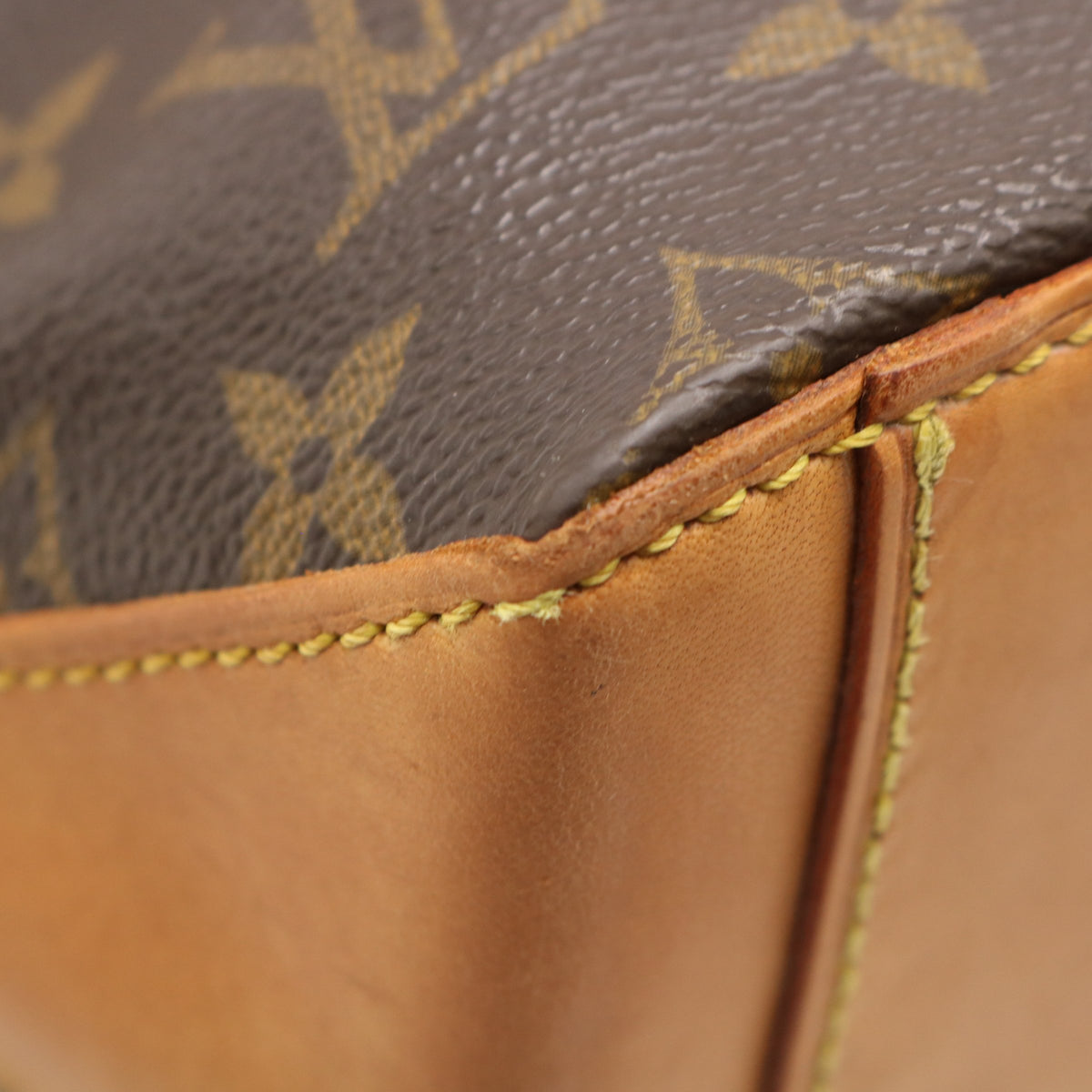 Monogram Cabas Piano M51148 Tote Brown