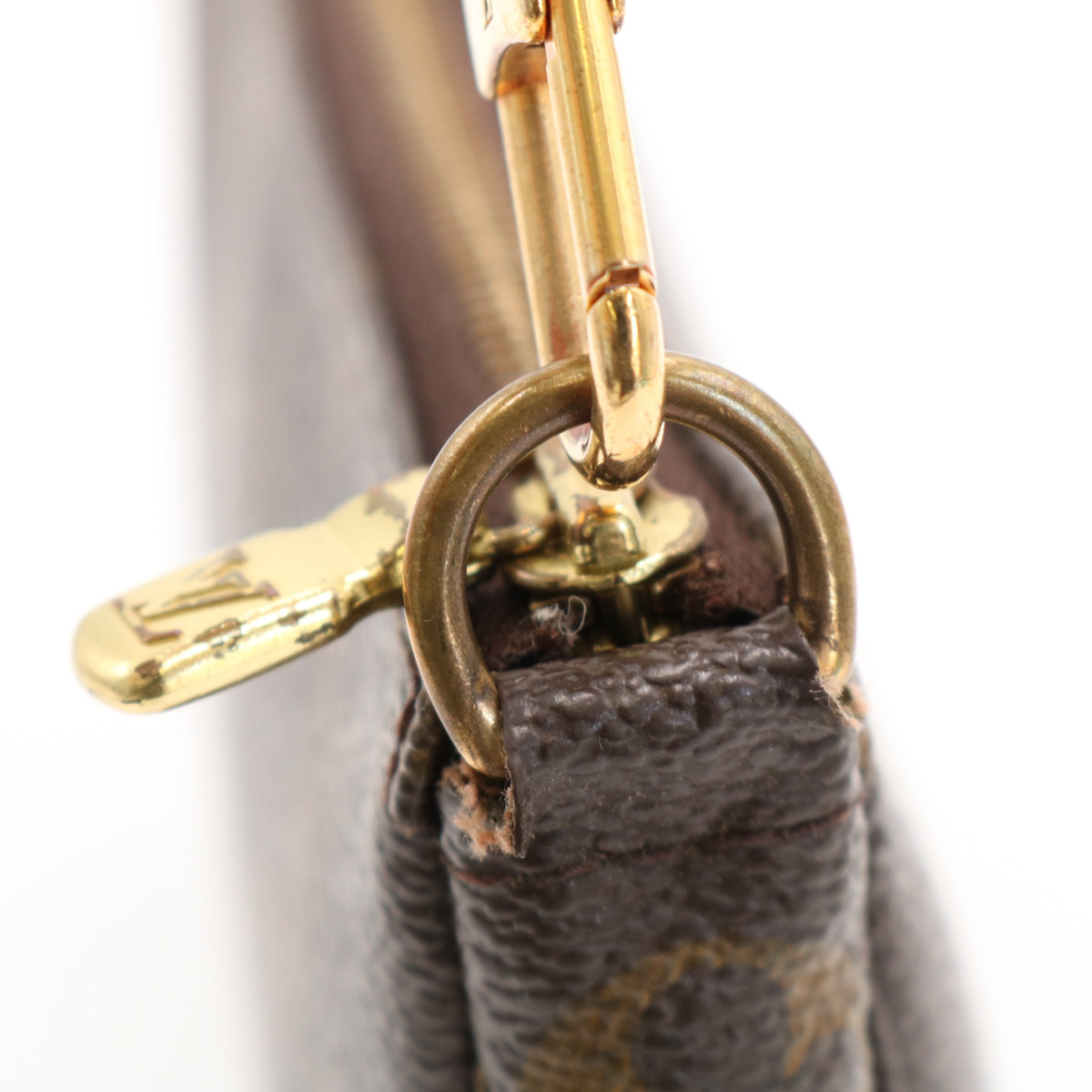 Monogram Pochette Accessoires M51980 Clutch Brown