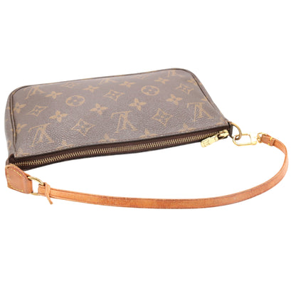 Monogram Pochette Accessoires M51980 Clutch Brown