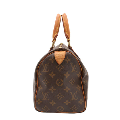 Monogram Speedy 25 M41528 Satchel/Top Handle Bag Brown