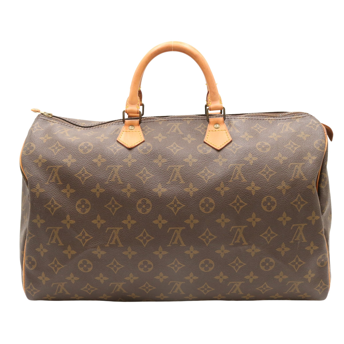 Monogram Speedy 40 M41522 Satchel/Top Handle Bag Brown