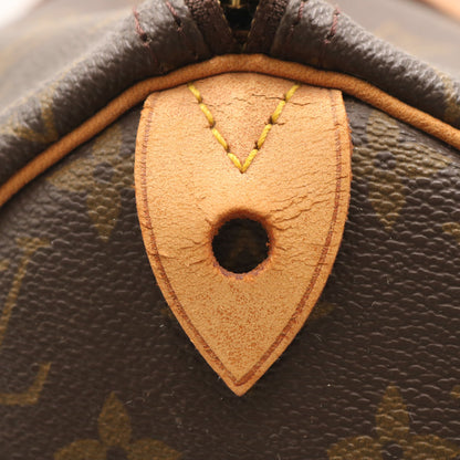 Monogram Speedy 40 M41522 Satchel/Top Handle Bag Brown