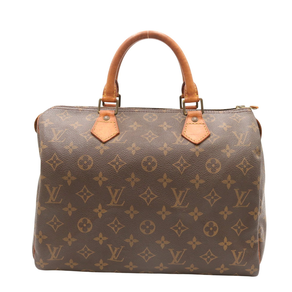 Monogram Speedy 30 M41108 Satchel/Top Handle Bag Brown