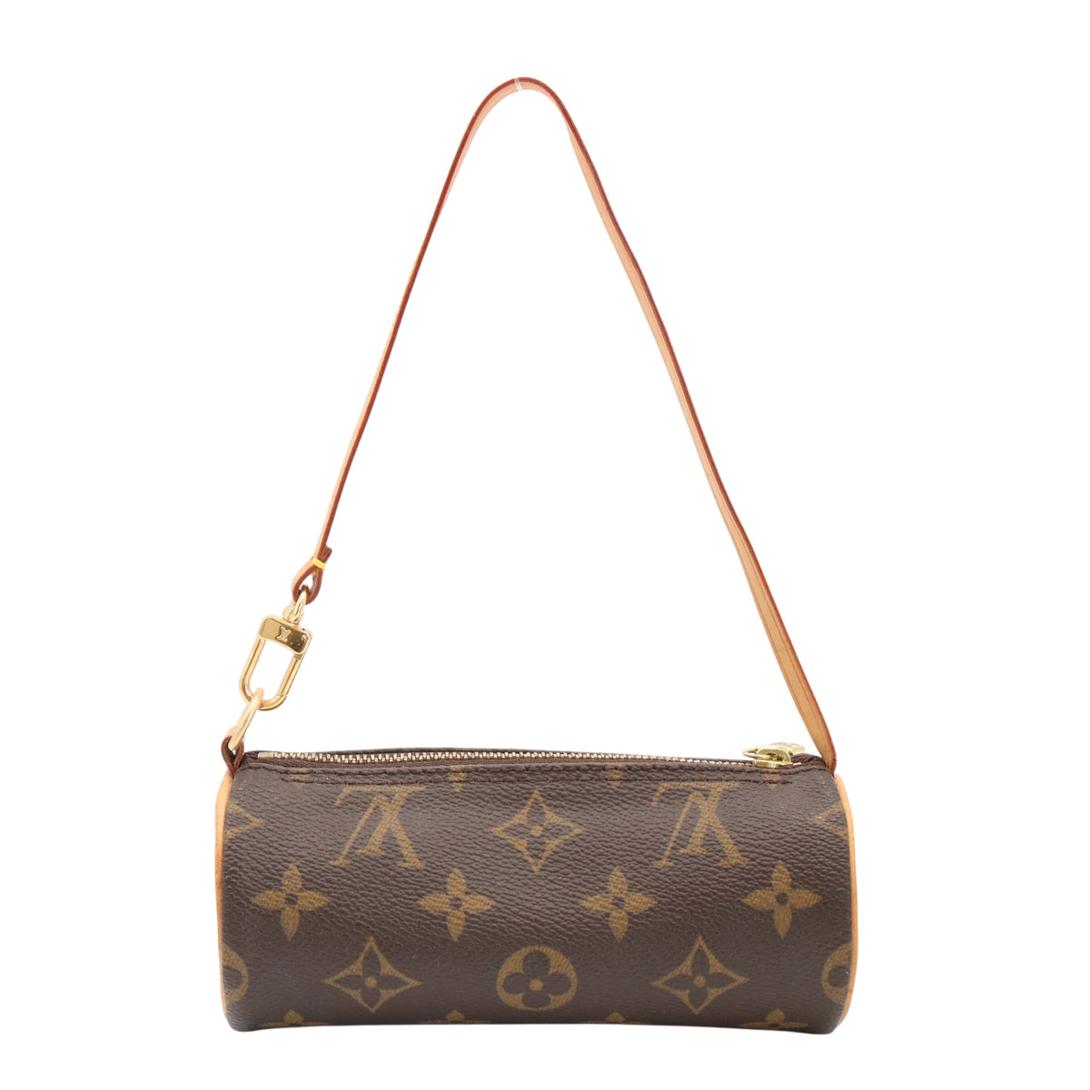 Monogram Papillon Pouch M51380 Clutch Brown