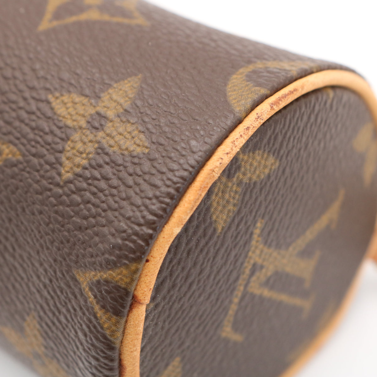Monogram Papillon Pouch M51380 Clutch Brown