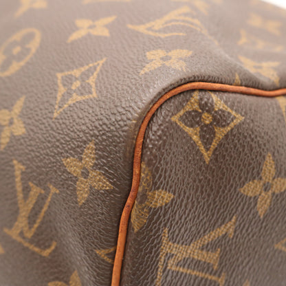 Monogram Speedy 30 M41108 Satchel/Top Handle Bag Brown