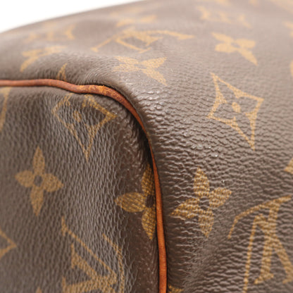 Monogram Speedy 30 M41108 Satchel/Top Handle Bag Brown