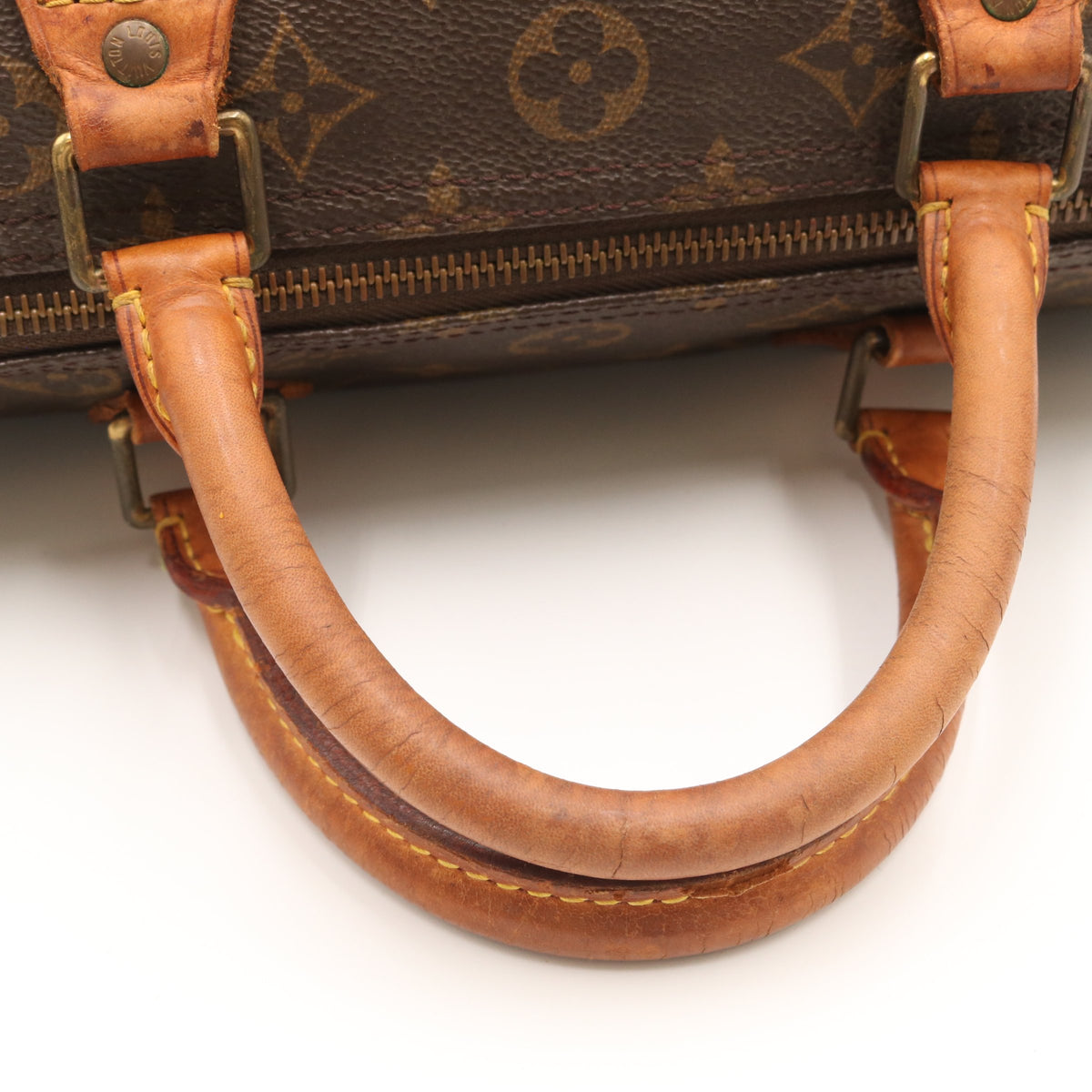 Monogram Speedy 30 M41108 Satchel/Top Handle Bag Brown