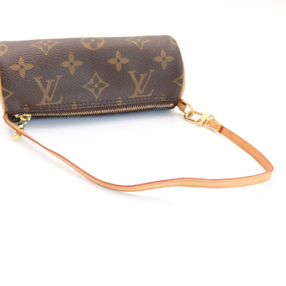 Monogram Papillon Pouch M51380 Clutch Brown