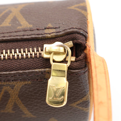 Monogram Papillon Pouch M51380 Clutch Brown