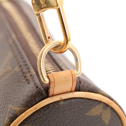Monogram Papillon Pouch M51380 Clutch Brown