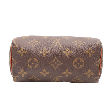 Monogram Mini Speedy M41534 Satchel/Top Handle Bag Brown