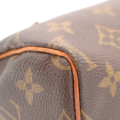 Monogram Mini Speedy M41534 Satchel/Top Handle Bag Brown