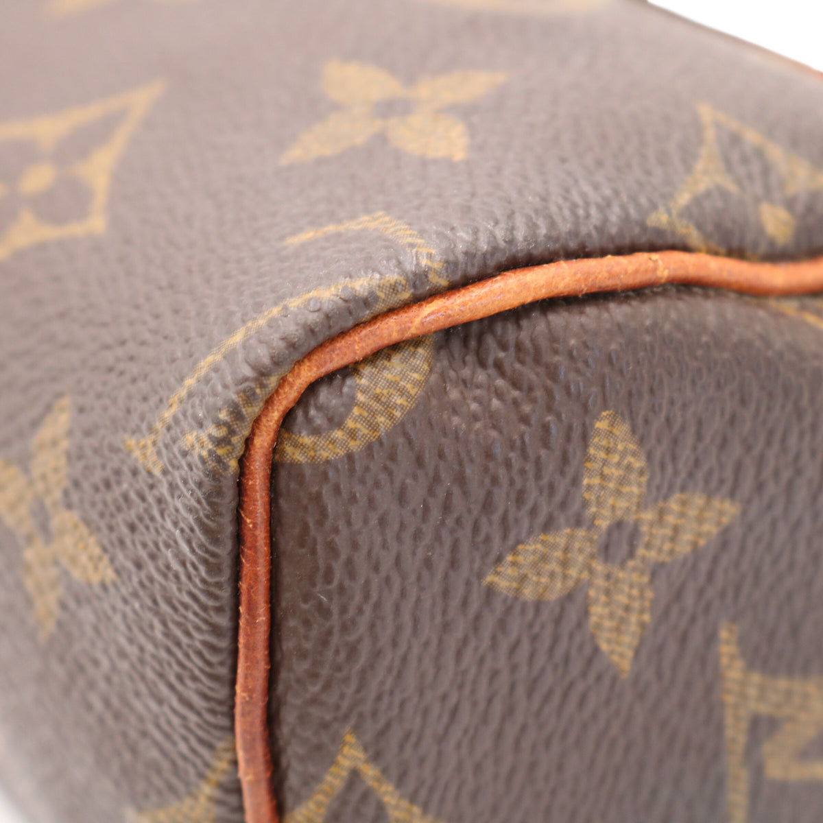 Monogram Mini Speedy M41534 Satchel/Top Handle Bag Brown