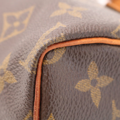 Monogram Mini Speedy M41534 Satchel/Top Handle Bag Brown