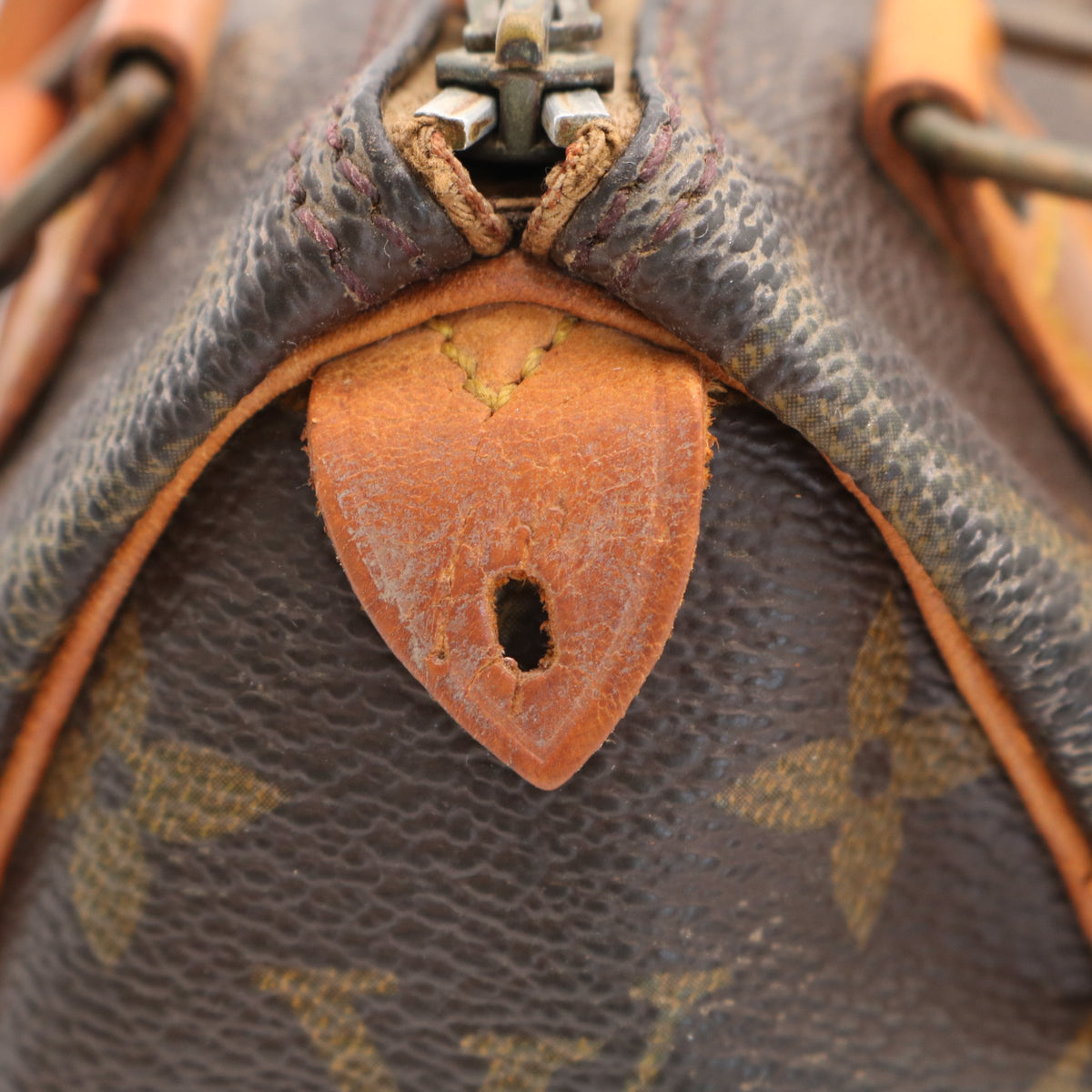 Monogram Mini Speedy M41534 Satchel/Top Handle Bag Brown