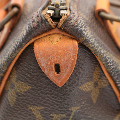 Monogram Mini Speedy M41534 Satchel/Top Handle Bag Brown
