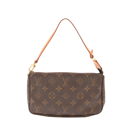 Monogram Pochette Accessoires M40712 Clutch Brown