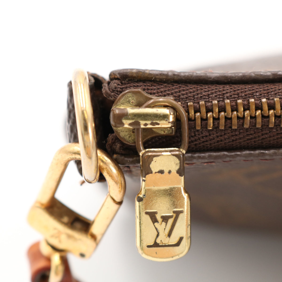 Monogram Pochette Accessoires M40712 Clutch Brown
