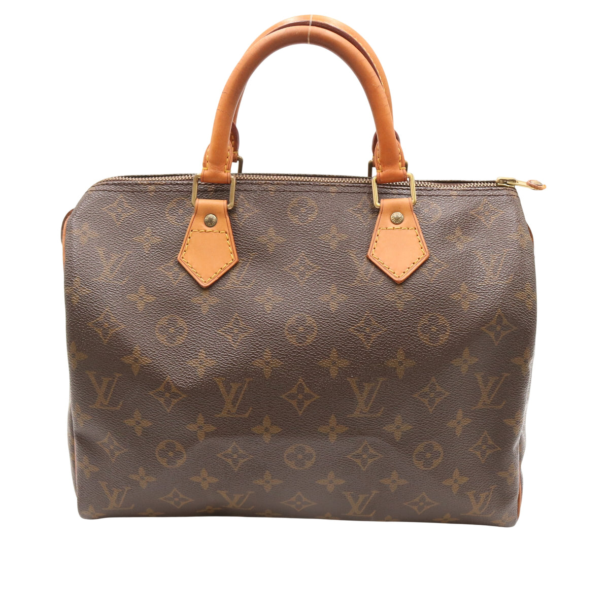 Monogram Speedy 30 M41108 Satchel/Top Handle Bag Brown