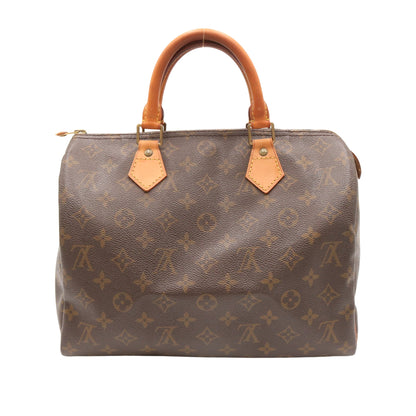 Monogram Speedy 30 M41108 Satchel/Top Handle Bag Brown
