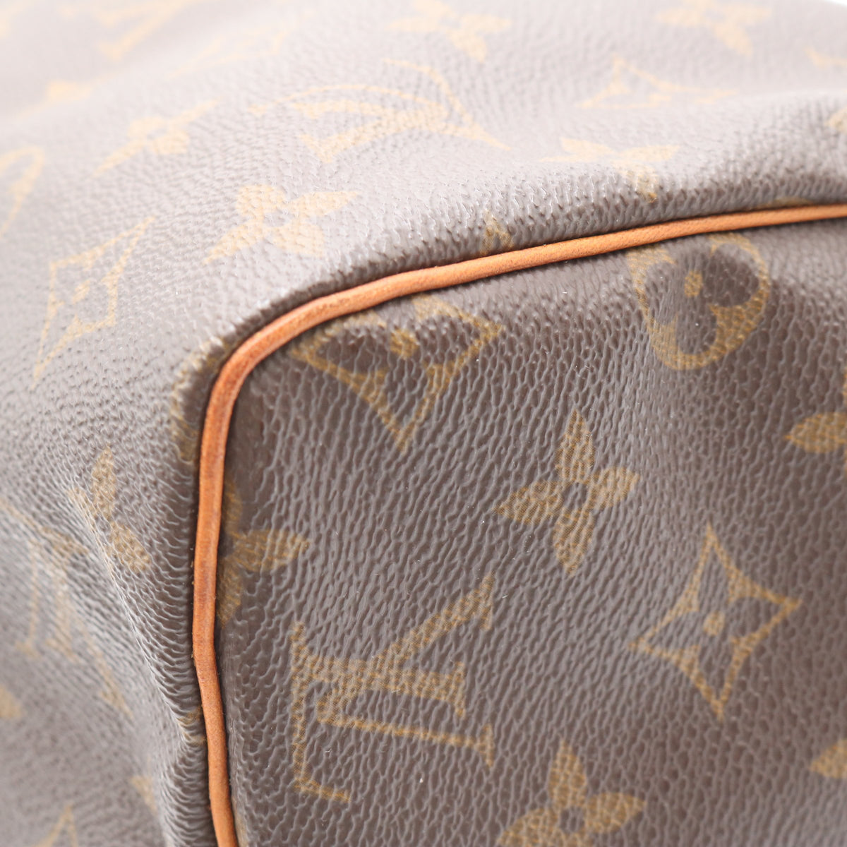 Monogram Speedy 30 M41108 Satchel/Top Handle Bag Brown