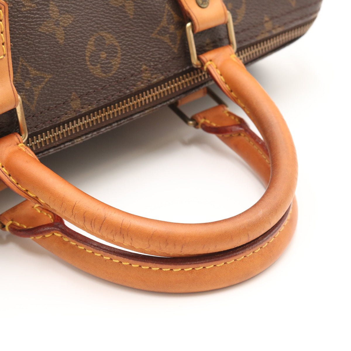 Monogram Speedy 30 M41108 Satchel/Top Handle Bag Brown