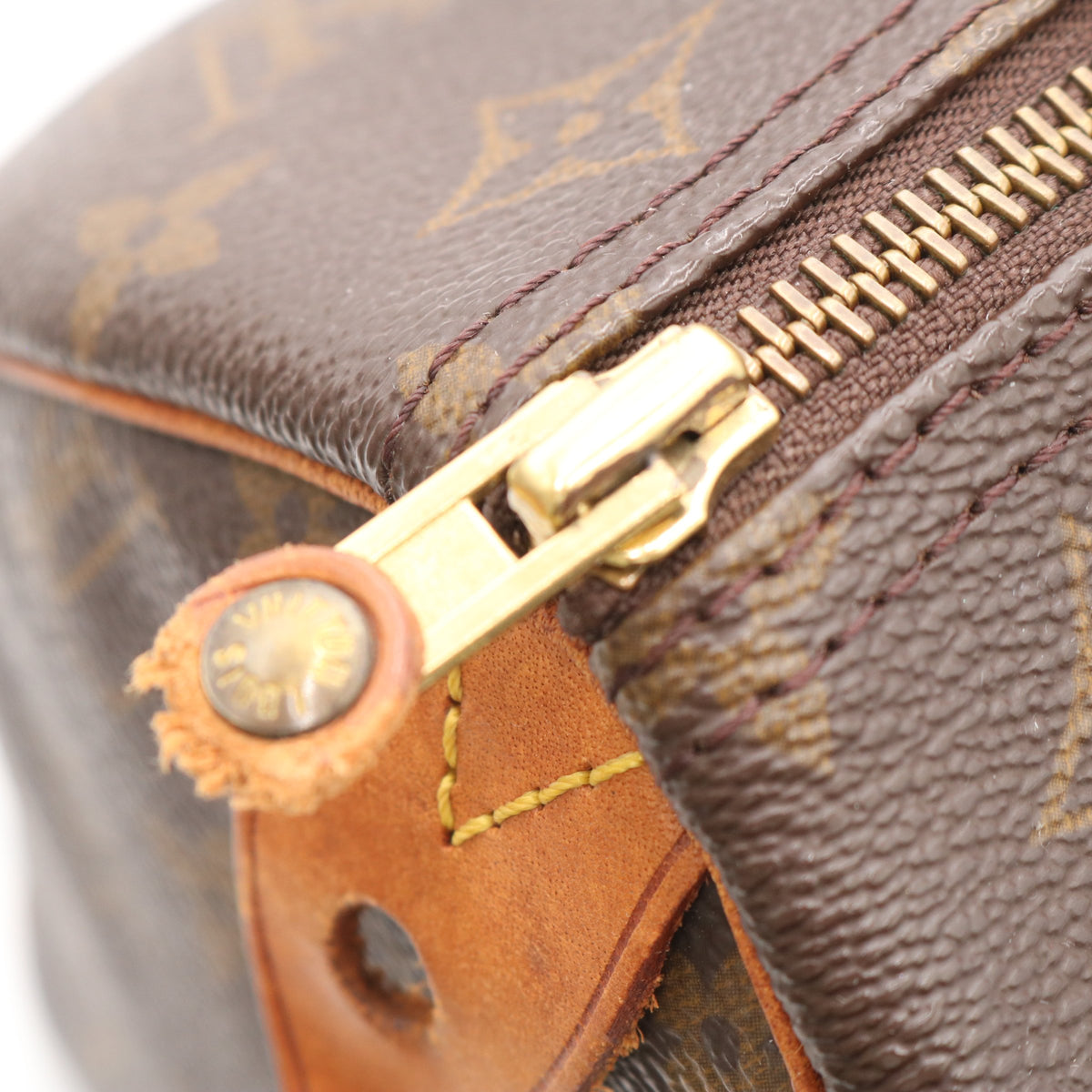 Monogram Speedy 30 M41108 Satchel/Top Handle Bag Brown