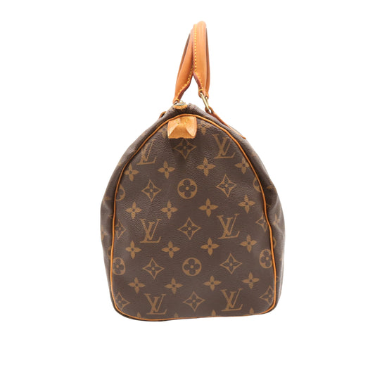 Monogram Speedy 30 M41526 Satchel/Top Handle Bag Brown