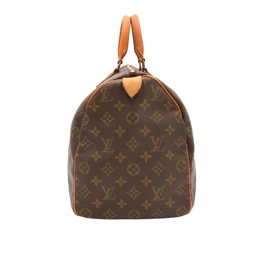 Monogram Speedy 40 M41522 Satchel/Top Handle Bag Brown